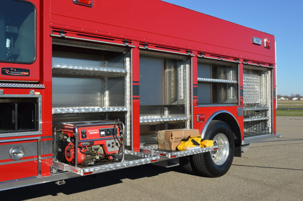 Rear Mount Rescue Pumper CustomFIRE