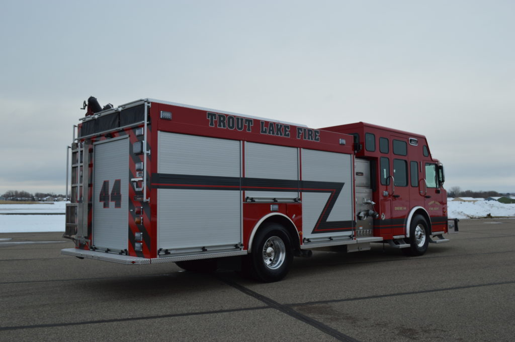 Enclosed Top Mount Pumper CustomFIRE